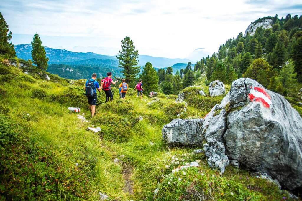 burgfellnerhof wandern abstieg