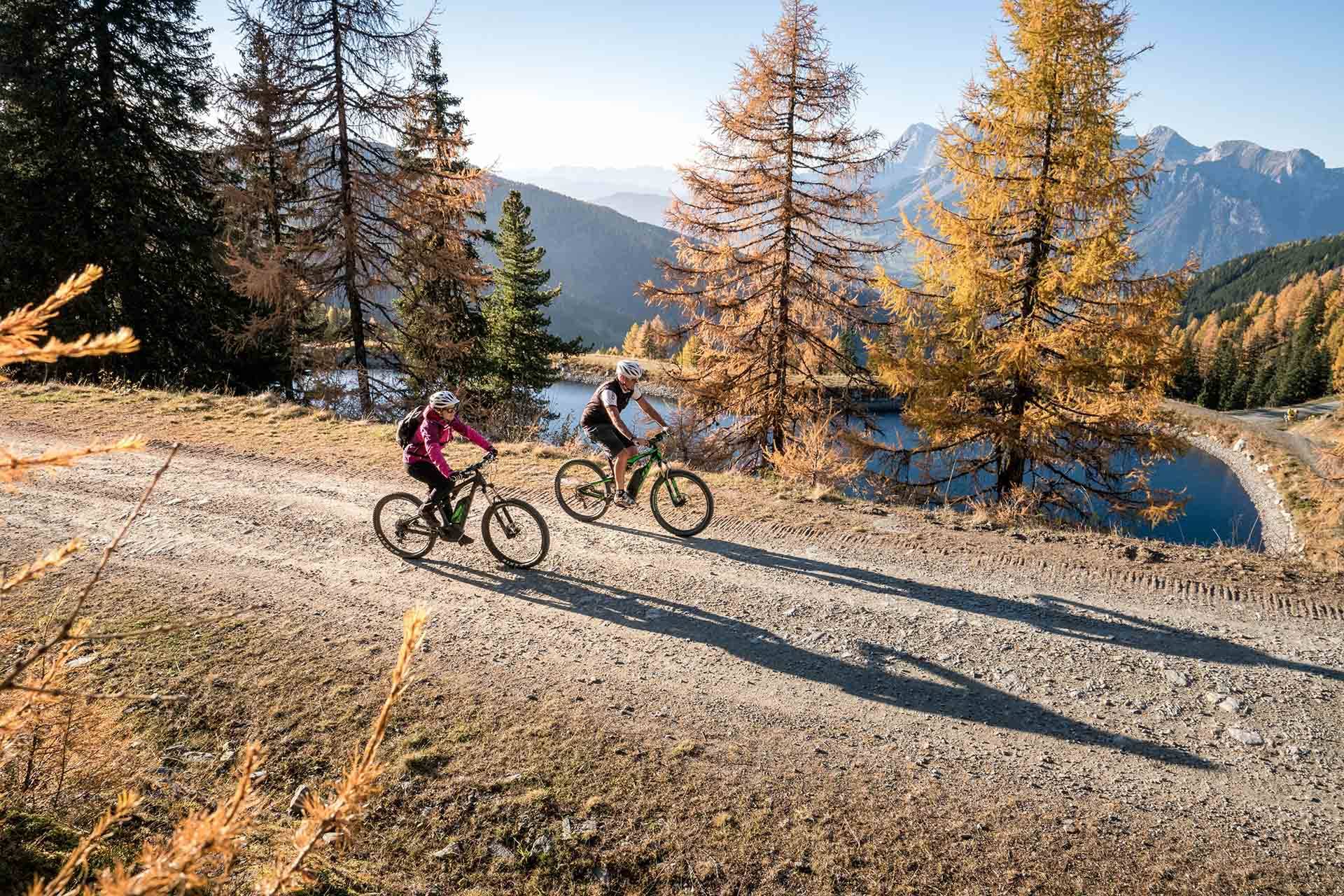 burgfellnerhof planai mountainbike speicherteich