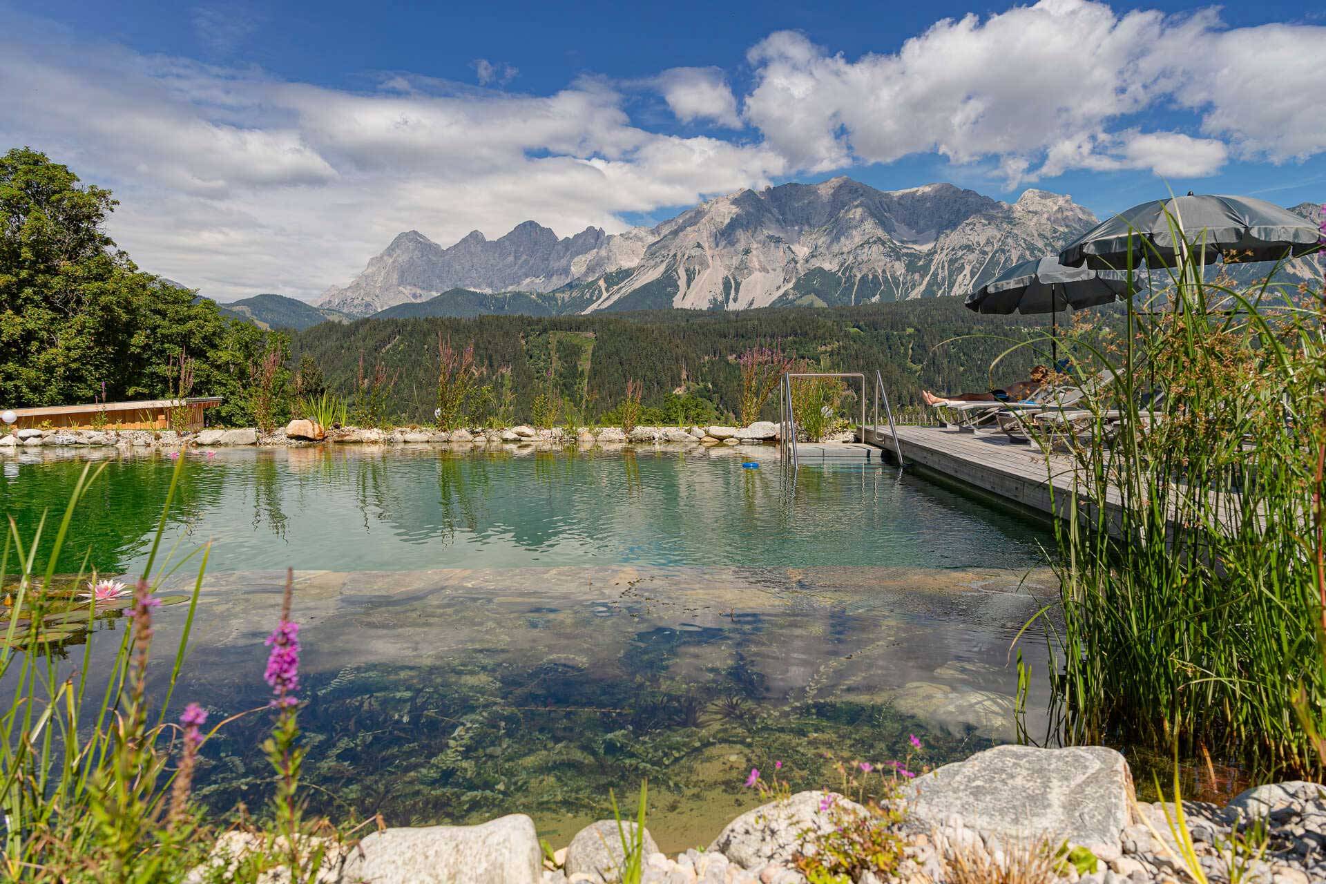 teich burgfellnerhof schladming